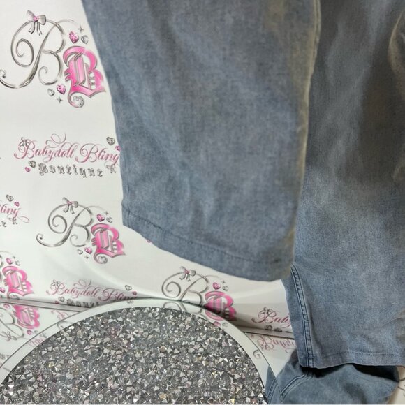 Hudson Jeans Light Blue Straight Fit denim western light wash - Picture 5 of 8